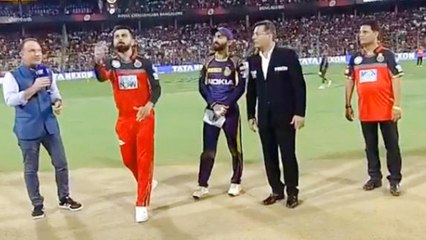 IPL 2018 RCB Vs KKR: Kolkata win toss, opt to field first | वनइंडिया हिंदी