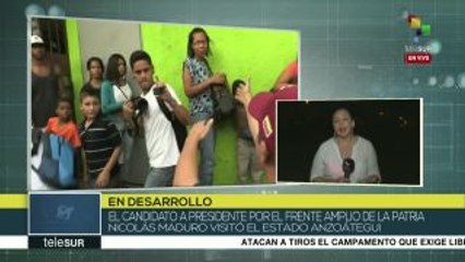 Venezuela: Maduro visita 8 estados como parte de su gira electoral