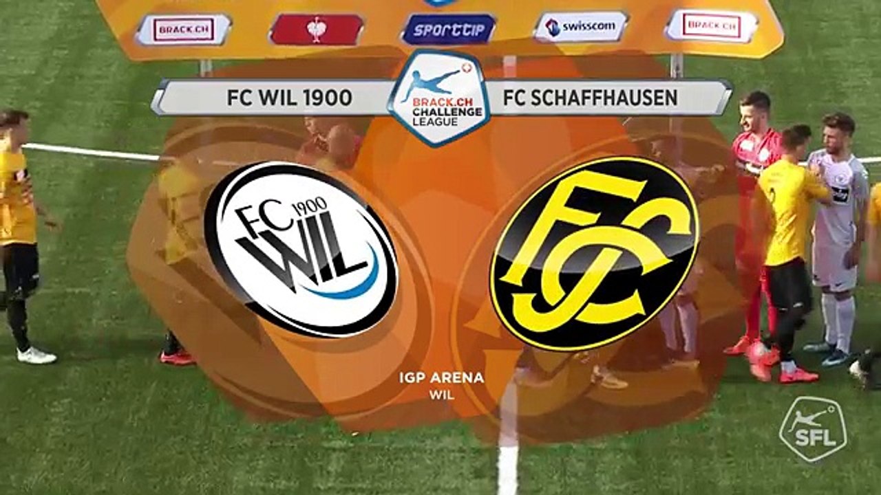 Wil 0:1 Schaffhausen (Switzerland. Challenge League. 28 April 2018)