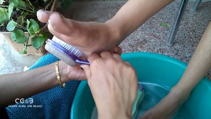 This video is about the How to Do a Spa Pedicure at Home and how to take care of the feet.