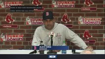 Alex Cora Discusses Mookie Betts' Injury