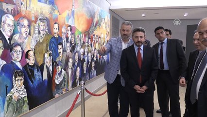 TBMM Başkan Vekili Aydın, Arafat'ın kabrini ziyaret etti - RAMALLAH