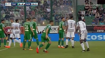Prijovic A.  Goal HD - Panathinaikos	0-1	PAOK 29.04.2018