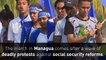 Thousands march for peace in Nicaragua