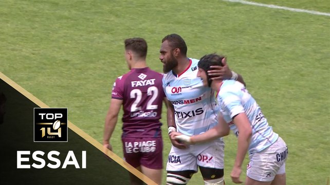TOP 14 - Essai Leone NAKARAWA (R92) - Bordeaux-Bègles - Racing 92 - J25 - Saison 2017/2018