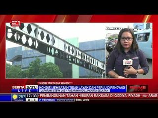 JPO Pasar Minggu Belum Diperbaiki