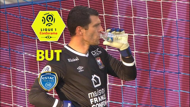 But Rémy VERCOUTRE (7ème csc) / ESTAC Troyes - SM Caen - (3-1) - (ESTAC-SMC) / 2017-18