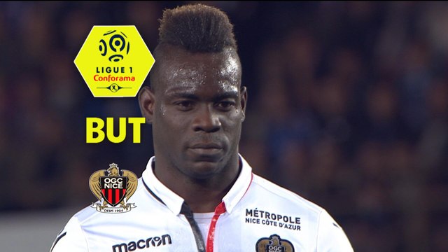 But Mario BALOTELLI (59ème pen) / RC Strasbourg Alsace - OGC Nice - (1-1) - (RCSA-OGCN) / 2017-18