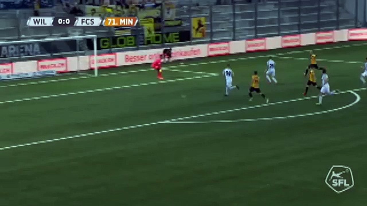 Wil 0:1 Schaffhausen (Switzerland. Challenge League. 28 April 2018)