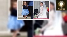 Takes after her mother! Adorable Princess Charlotte looks just like Kate with THAT pose