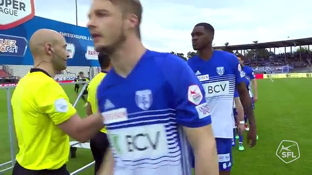 Lausanne 0:1 Grasshoppers (Switzerland. Super League. 28 April 2018)