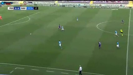 Résumé Fiorentina - Naples (Napoli) buts 1-0