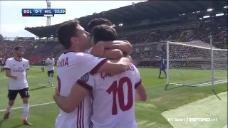Bologna vs  Milan 1 - 2 Highlights 29.04.2018 HD