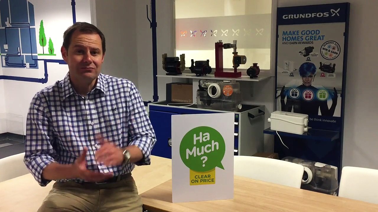 Tim Wilkes, Marketing Director at Grundfos Pumps talks about HaMuch.com