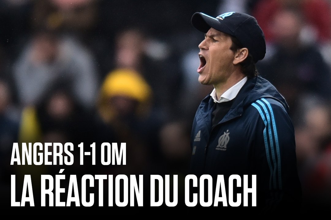 Angers - OM (1-1) | La réaction de Rudi Garcia