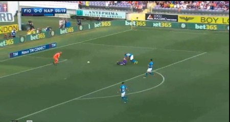 Koulibaly Red Card - Fiorentina vs Napoli  0-0  29.04.2018 (HD)