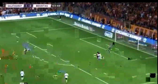 Bafetimbi Gomis Missed Penalty and Tosic Red Card - Galatasaray vs Besiktas 1-0 29.04.2018 (HD)