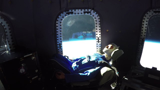 El maniquí Skywalker de Blue Origin viaja al espacio (viaje completo)