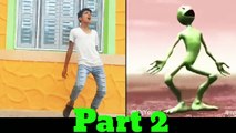 small boy vs Alien Dance 'Part-2' Dame Tu Cosita - Ganesh GD