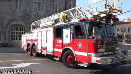 Montreal Fire Services - Part 4 // Service Incendie Montreal (compilation)
