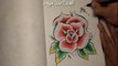 Dibujando una Rosa Diseño Tattoo  / Rose tattoo design - Nosfe Ink Tattoo