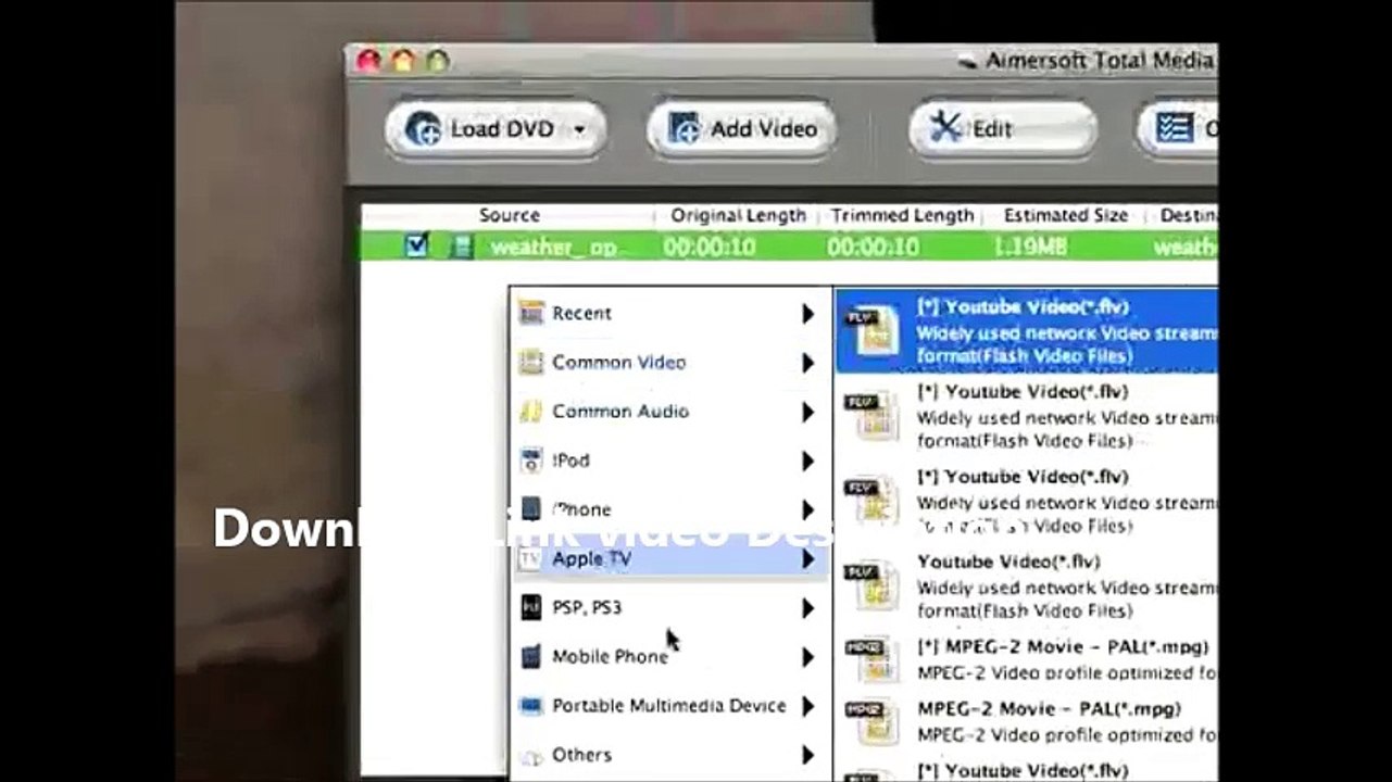 Aimersoft Video Converter Ultimate 5.7.2 Full Version MAC