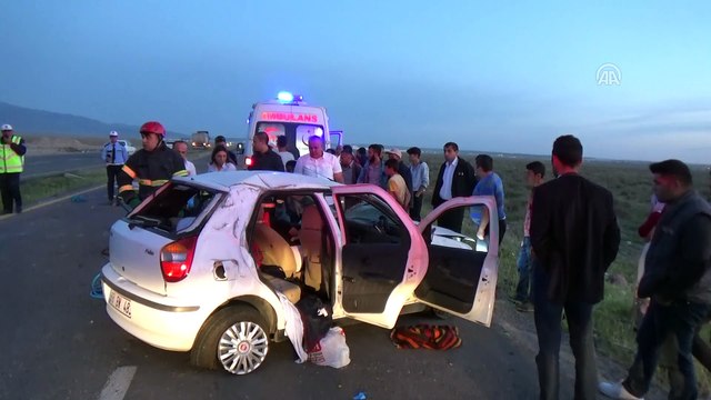 Trafik kazası: 2 ölü 6 yaralı - AKSARAY