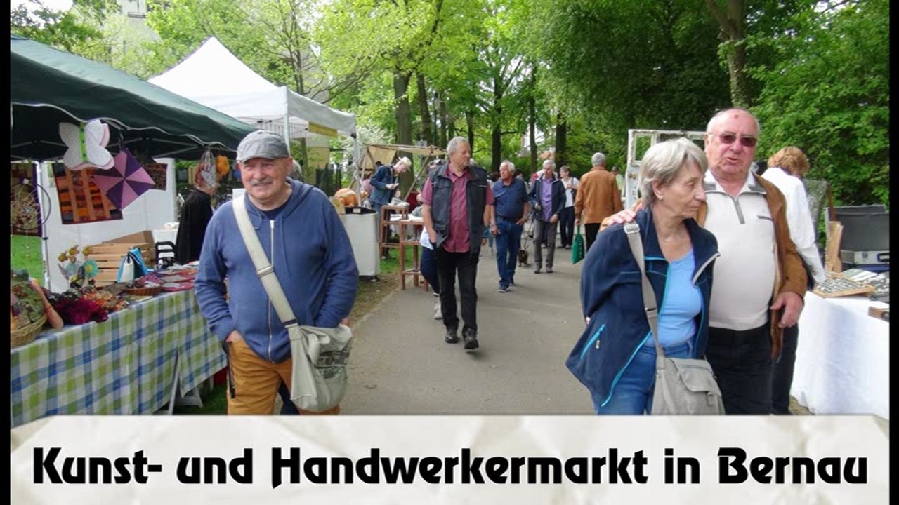Kunst- und Handwerkermarkt in Bernau