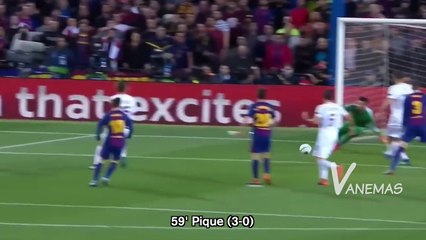 Biggest VICTORIES  in the Champions League Knock-out Stage - 2017/18