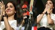 IPL 2018, RCB vs KKR : Anushka Sharma gives Flying KISS to Virat Kohli on his FIFTY | वनइंडिया हिंदी