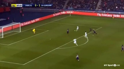 PSG - Guingamp : But Jimmy Briand 0-2