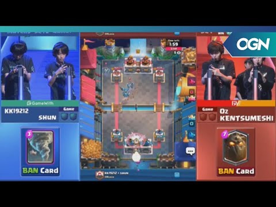 [하이라이트] GameWith vs FAV Gaming 2set 180429 - 클래시 로얄 리그 아시아 (CRL) 클래시 로얄 리그 아시아 3화