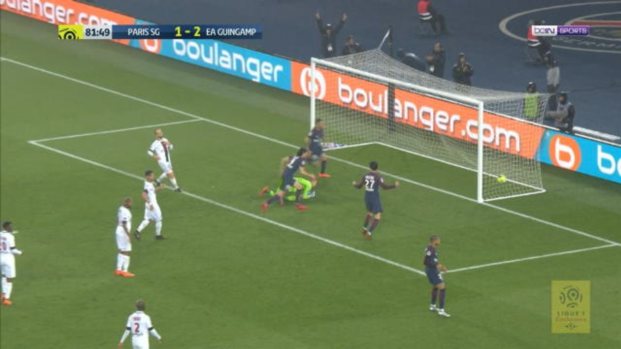 PSG grab equaliser to avoid Guingamp defeat