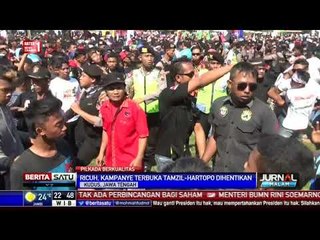 Terjadi Baku Hantam, Kampanye Terbuka Cabup Kudus Dihentikan