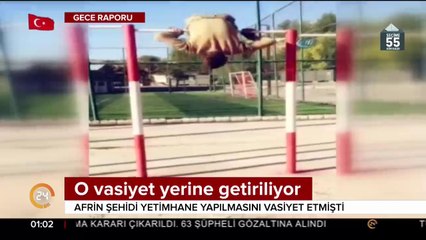 O vasiyet yerine getiriliyor