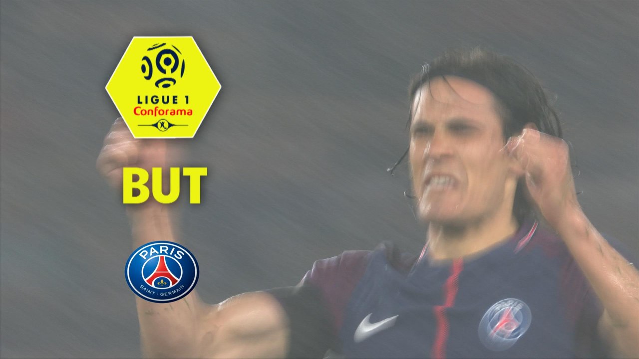 But Edinson CAVANI (82ème) / Paris Saint-Germain - EA Guingamp - (2-2) - (PARIS-EAG) / 2017-18