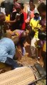 Sad one!!Powewrful Juju Man who is a world heavyweight Tree Climber falls down from Palm Tree after his Juju failed while he was displaying his powers at a fes