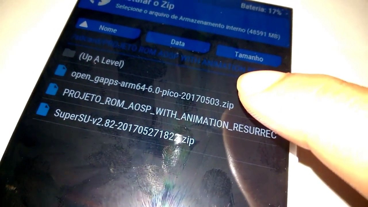 TUTORIAL: INSTALAÇÃO ROM AOSP COM ANIMAÇÃO RESURRECTION REMIX - XIAOMI REDMI NOTE 4 MTK