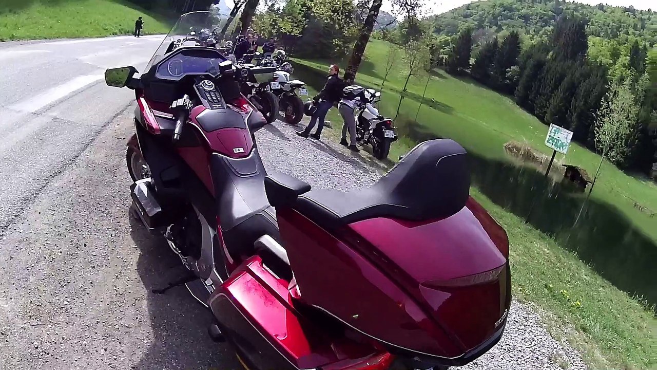 Essai de la  Goldwing 2018