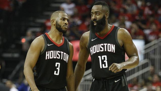 James Harden is sick of hearing this question about Chris Paul