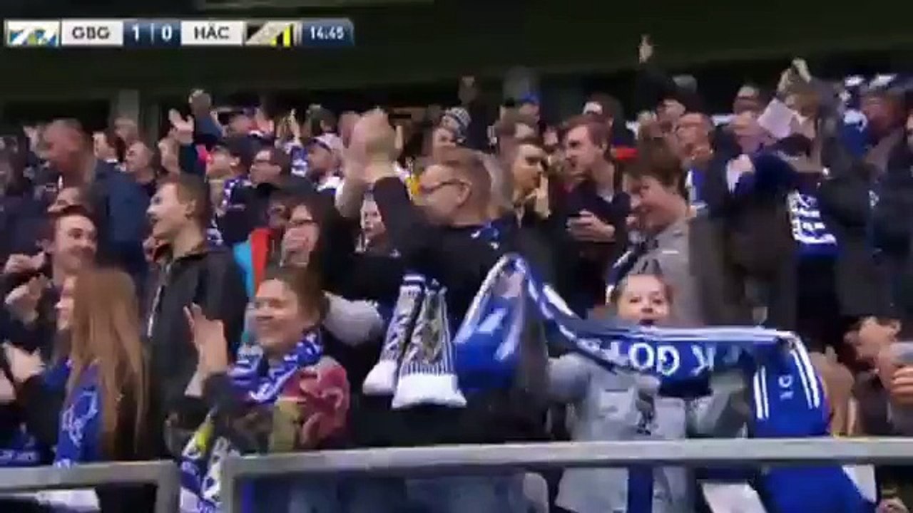 Göteborg 1:0 Häcken (Sweden. Allsvenskan. 28 April 2018)