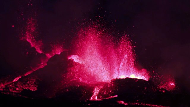 Eruption du Piton de la Fournaise 28 avril 2018