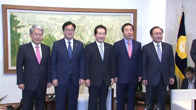 국회의장·여야 원내대표 회동…국회 정상화 방안 논의 / YTN