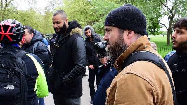 P1 - True Purpose! Muhammad Hijab vs Atheist l Speakers Corner l Hyde Park