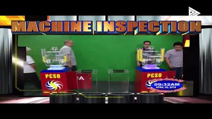 PCSO 11 AM Lotto Draw, April 30, 2018