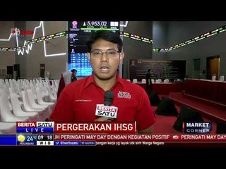 Berada di Zona Hijau, IHSG Meningkat 0,57 Persen