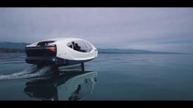 Futur Taxi des mers ! Ce bateau / voiture flotte au-dessus de l'eau !