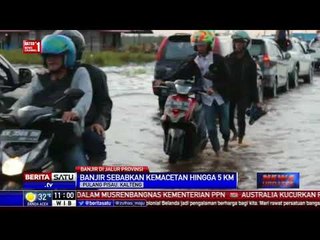 Jalan Hubungkan Kalsel dan Kalteng Masih Terendam Banjir