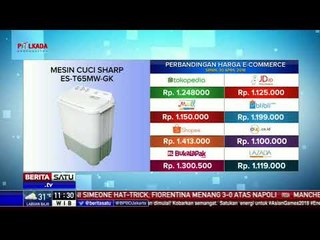 Perbandingan Harga E-Commerce: Mesin Cuci Sharp