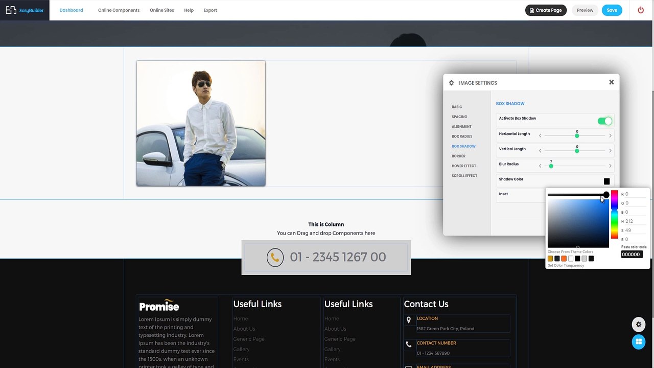 How To Add Image And Text Within A Single Component
